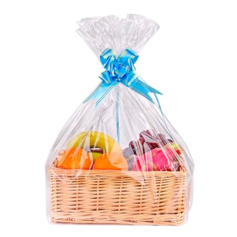 Cellophane Wrap Clear - 15 sztuk Duże Przezroczyste Torby Celofanowe