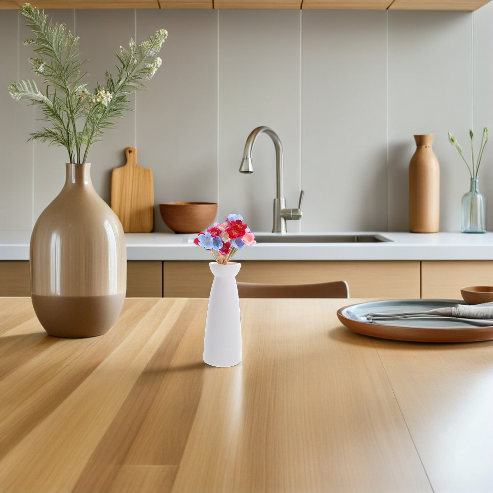 100 sztuk wytrzymałych drewnia – Floral Picks Wood recenzja i cena
