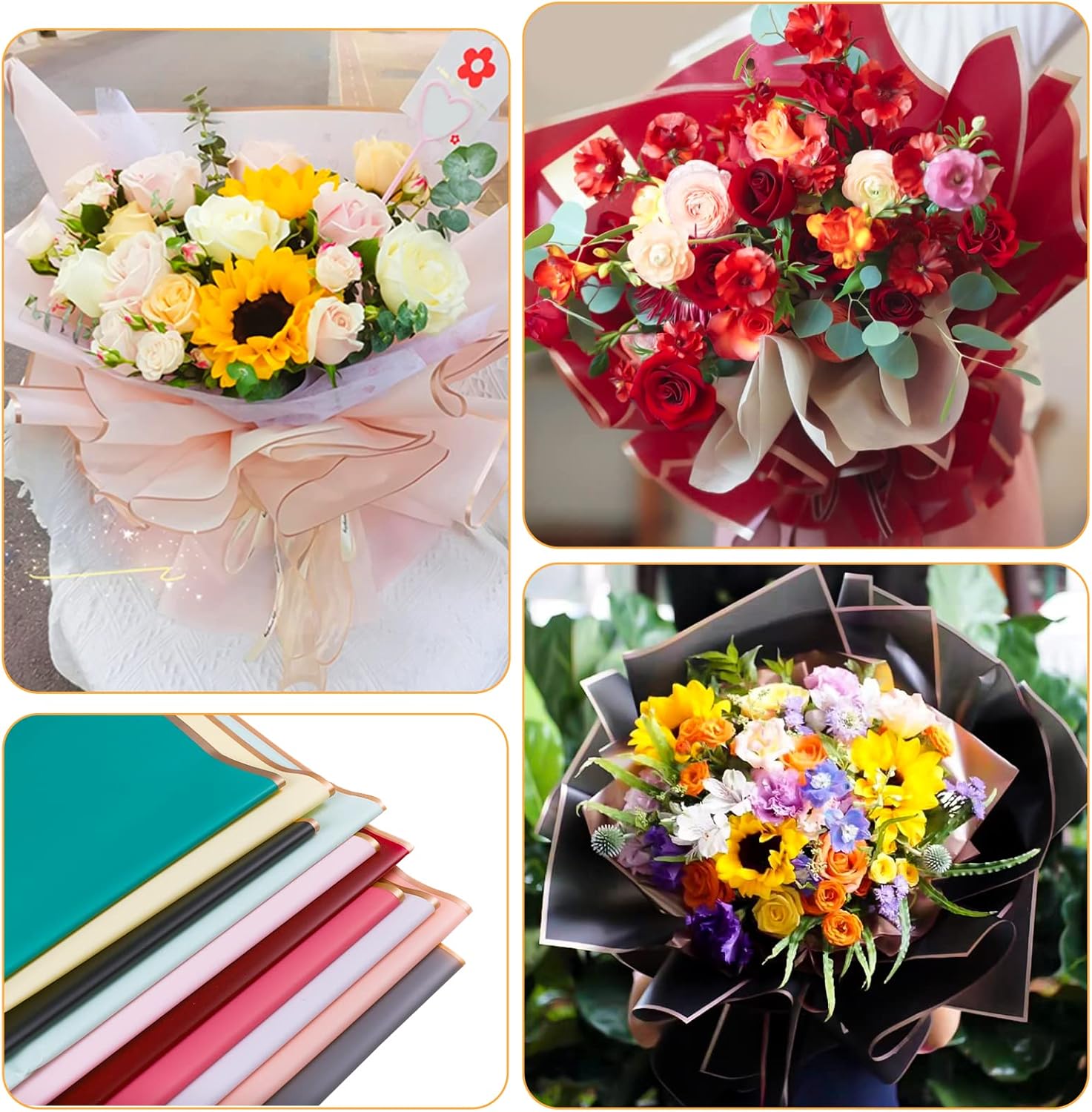 10 arkuszy papieru do pakowani – The Florist Supply recenzja i cena