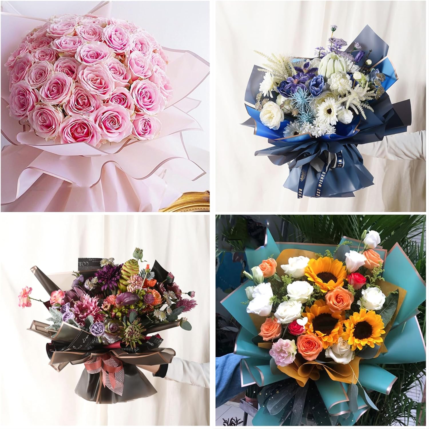 10 arkuszy papieru do pakowani – The Florist Supply recenzja i cena