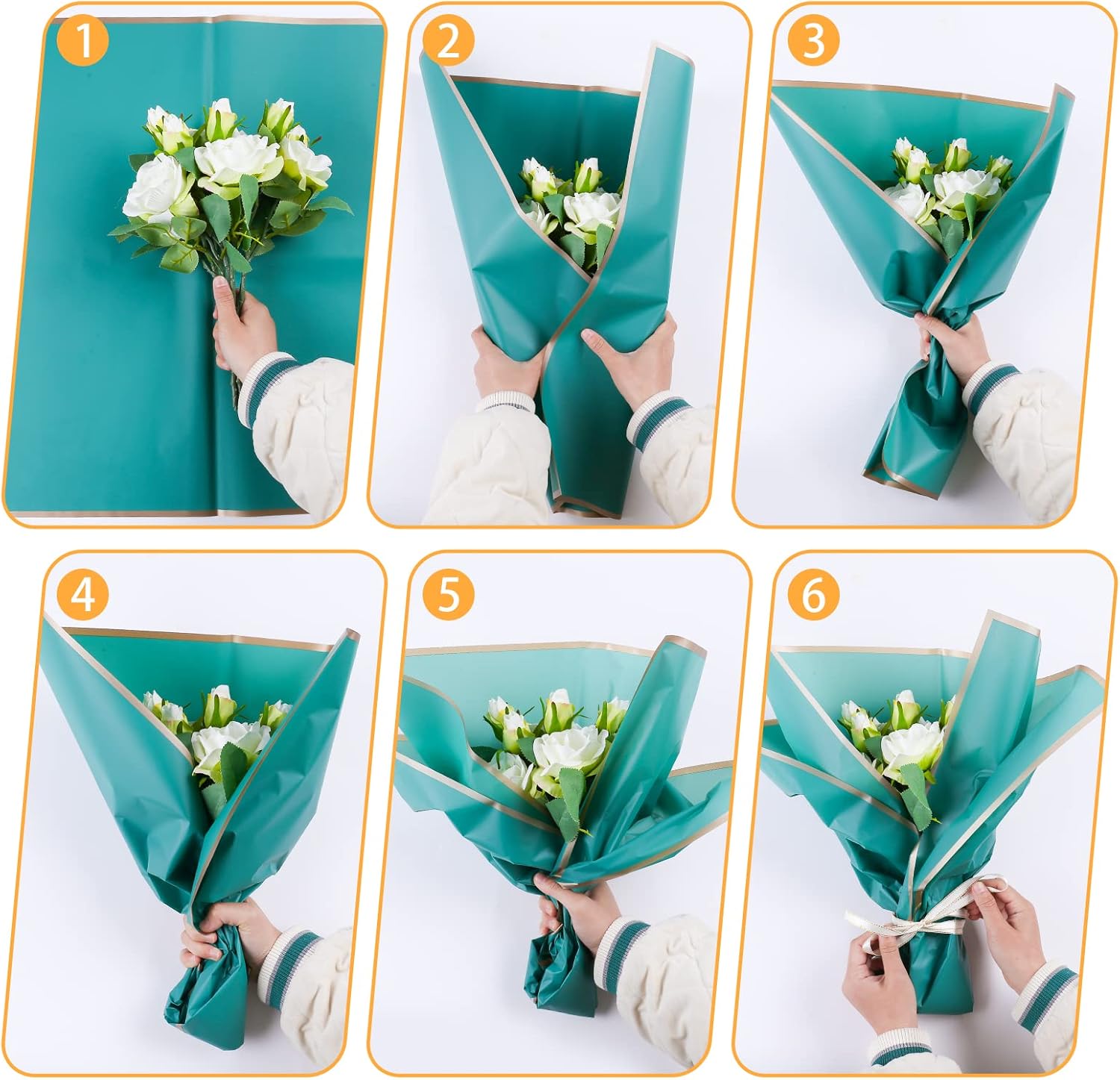 10 arkuszy papieru do pakowani – The Florist Supply recenzja i cena