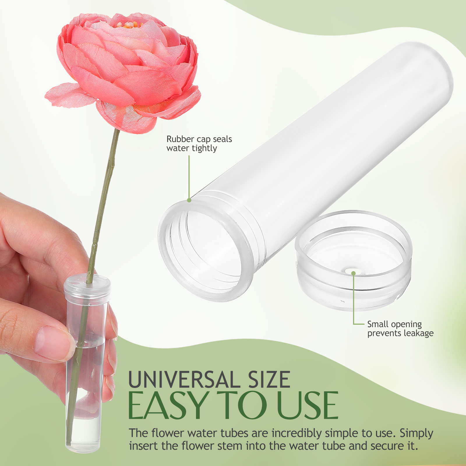 100 szt. tubek do podlewania k – The Florist Supply recenzja i cena
