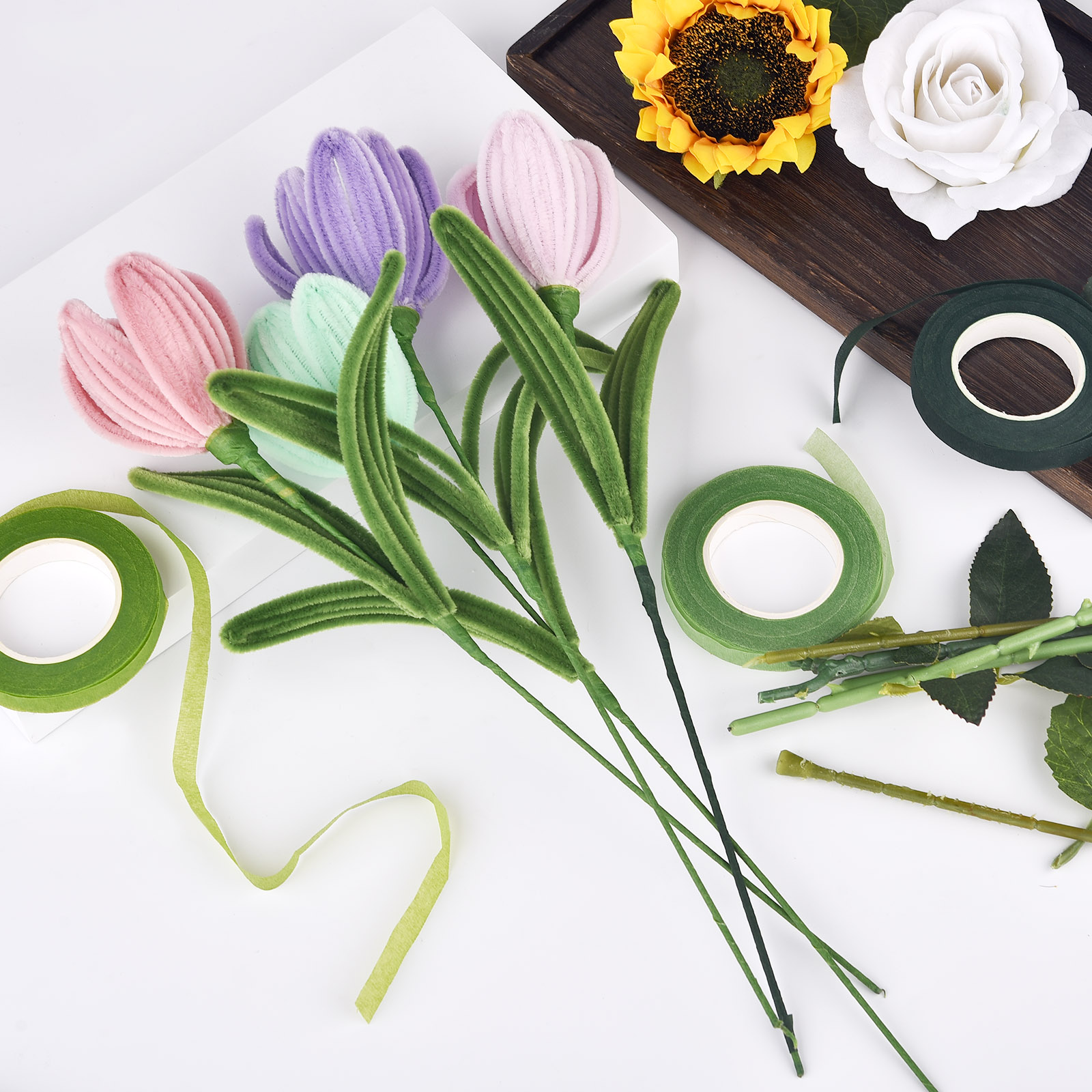 30 jardów taśmy kwiatowej na ł – The Florist Supply recenzja i cena