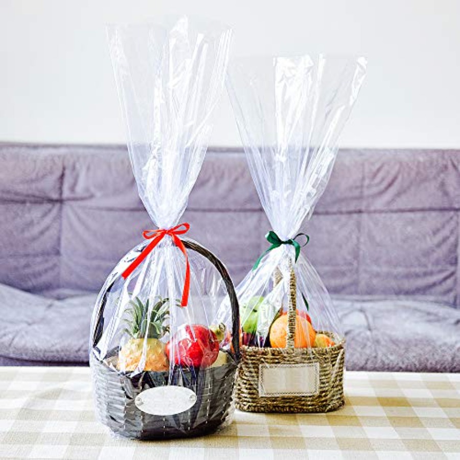 Przezroczyste torby celofanowe – Cellophane Wrap Clear recenzja i cena