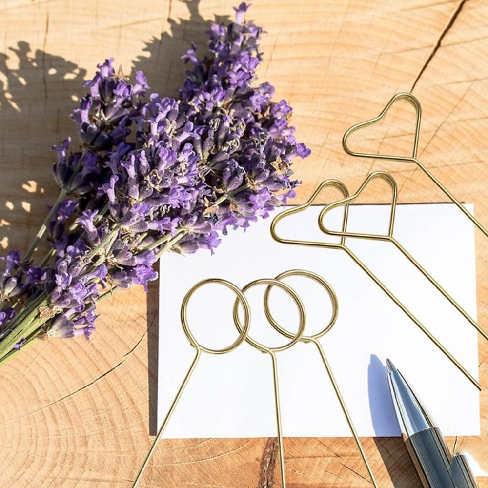 Złote metalowe kwiatowe ozdobn – Floral Picks Wood recenzja i cena