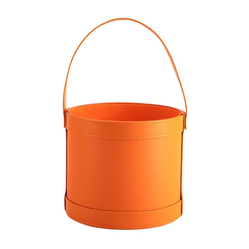 Przenośne Skórzane Okrągłe Pud – Florist Supply Buckets recenzja i cena