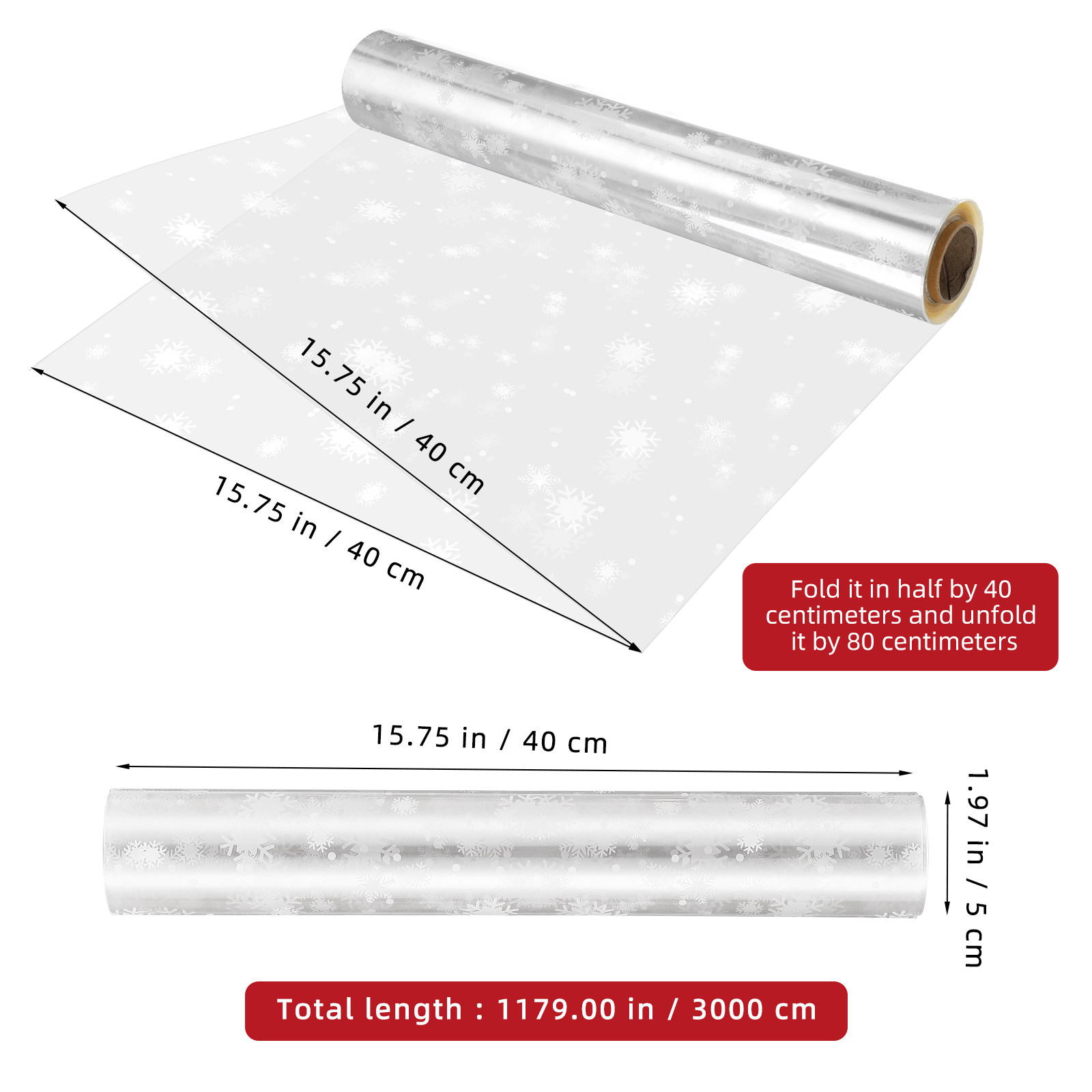 Rolka folii celofanowej o grub – Cellophane Wrap Clear recenzja i cena