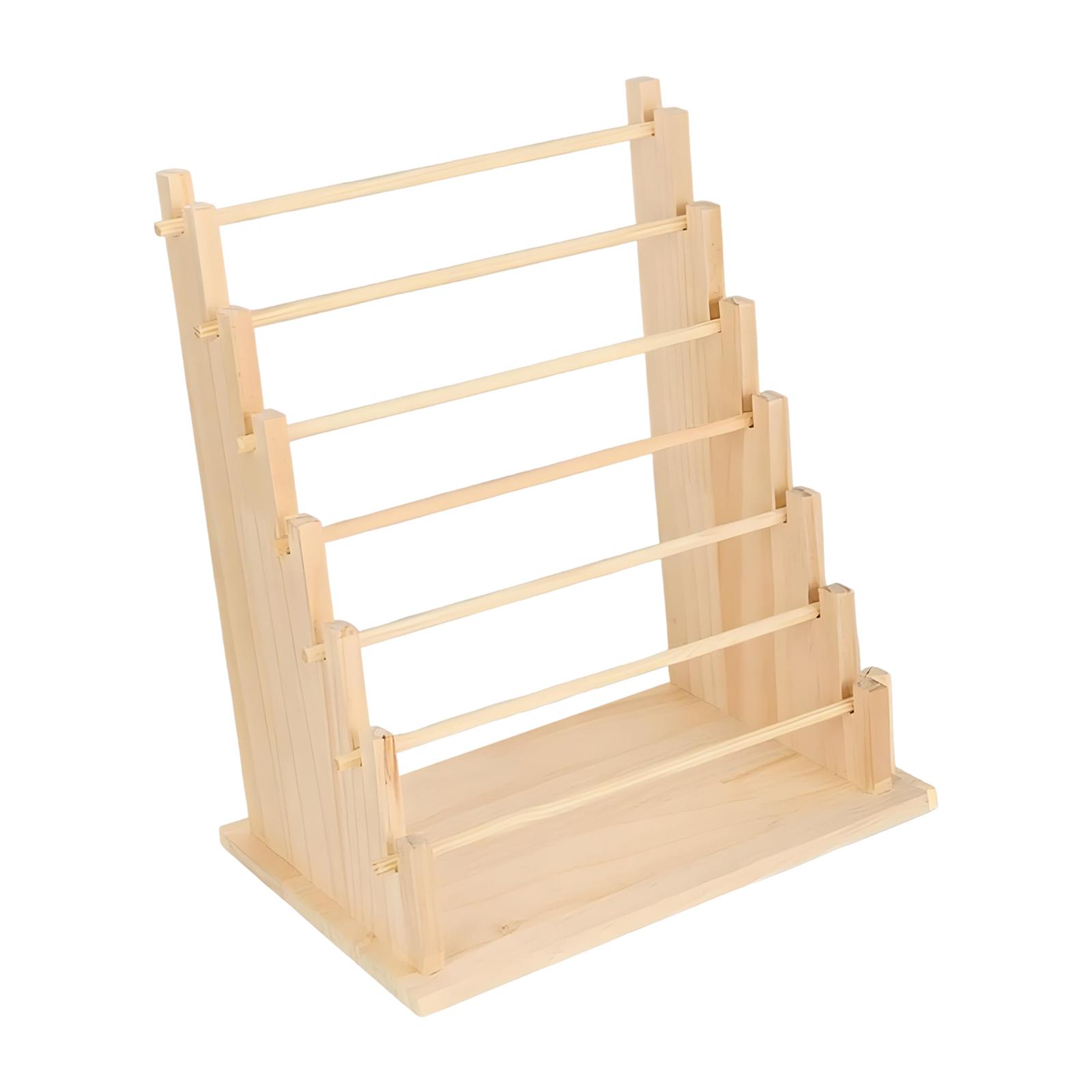 Drewniany organizer na wstążki – The Florist Supply Shop recenzja i cena
