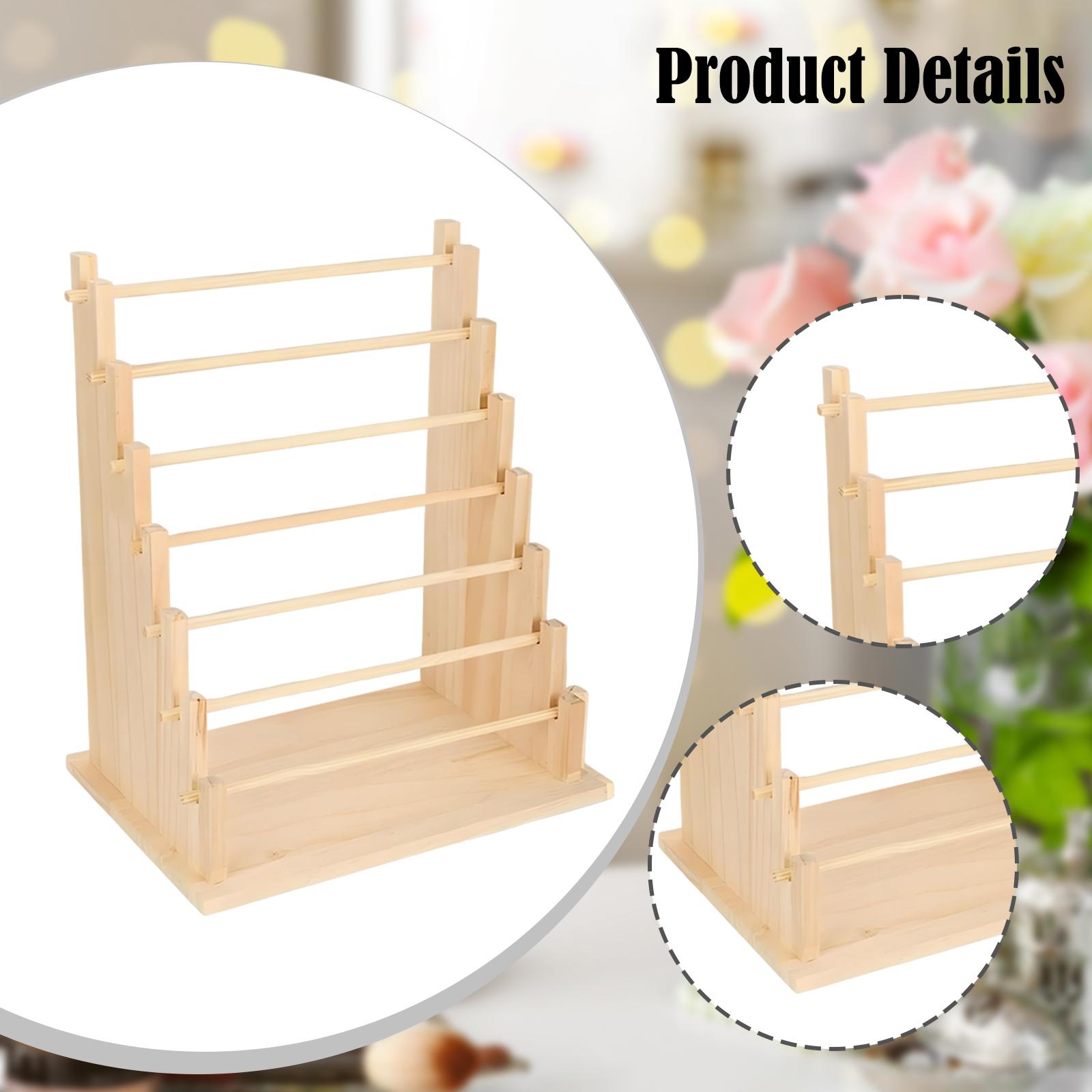 Drewniany organizer na wstążki – The Florist Supply Shop recenzja i cena