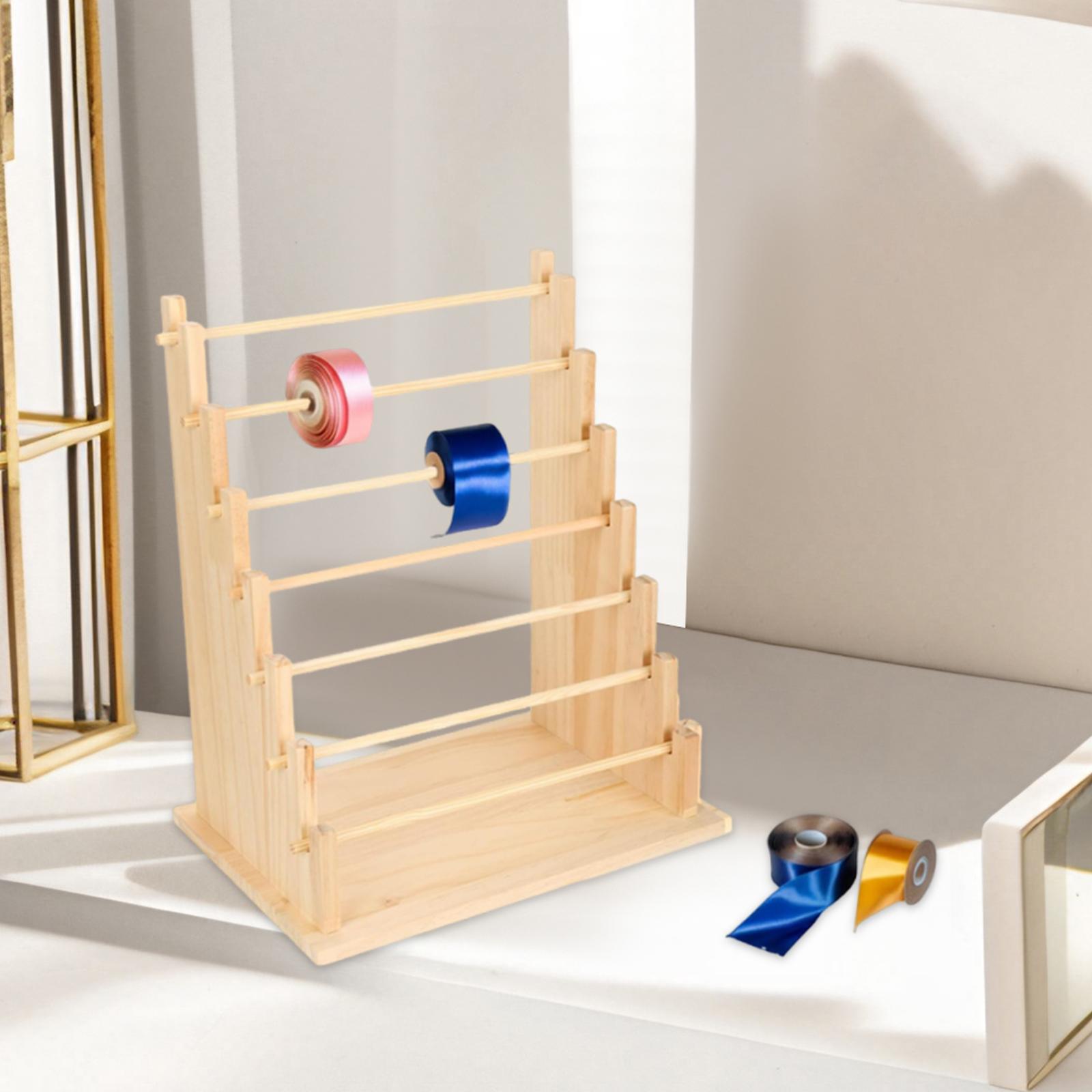 Drewniany organizer na wstążki – The Florist Supply Shop recenzja i cena